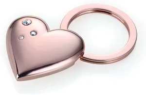 Troika Best Friend Rosy Heart Key Chain (KR1532RG)