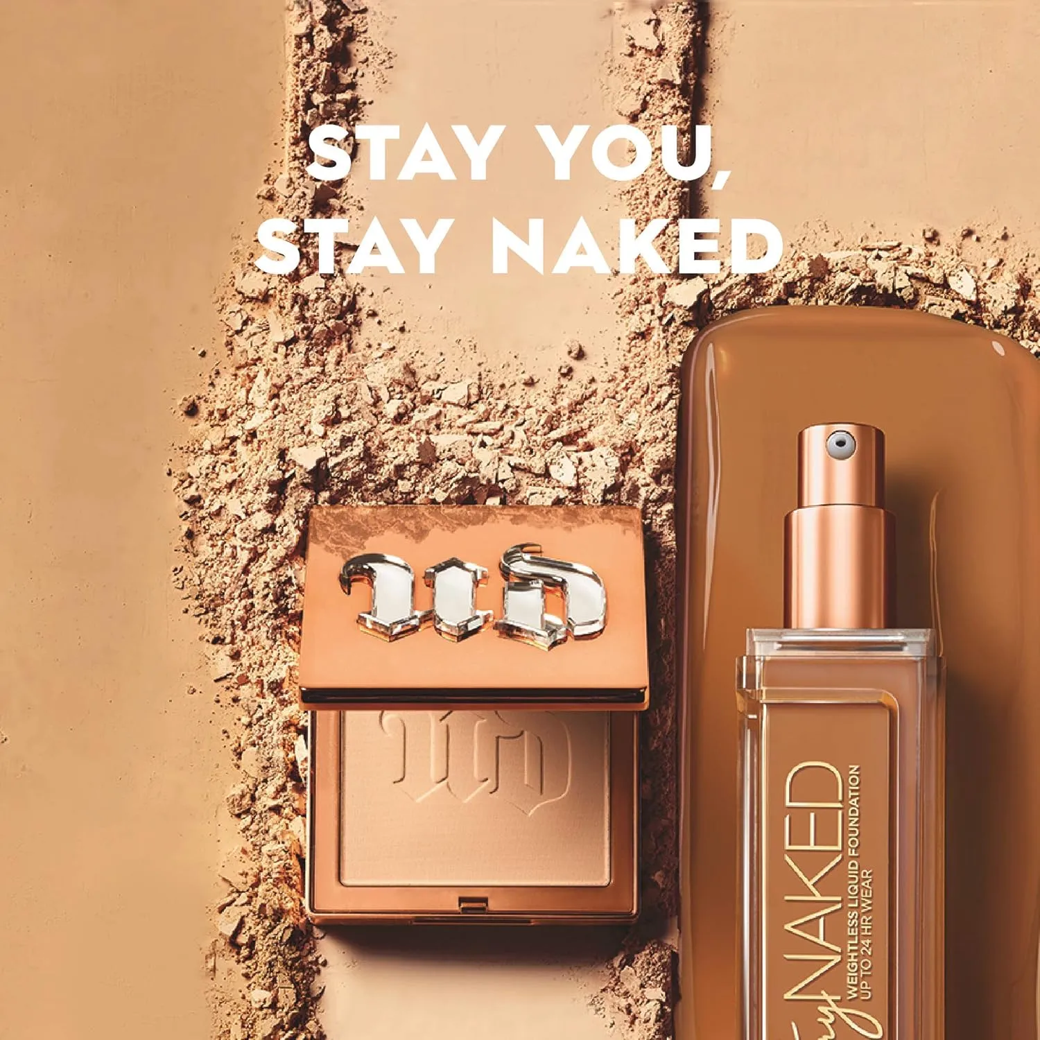 Urban Decay Stay Naked Weightless Liquid Foundation, Waterproof Face Makeup, Buildable Medium Coverage with No Caking, Real-Skin Matte Finish, Lasts Up to 24 Hours, Vegan, Cruelty-free - 1 fl oz