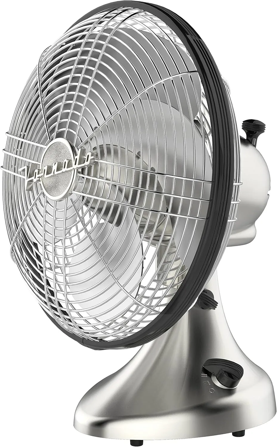 Vornado Silver Swan Vintage Oscillating Fan, Brushed Nickel