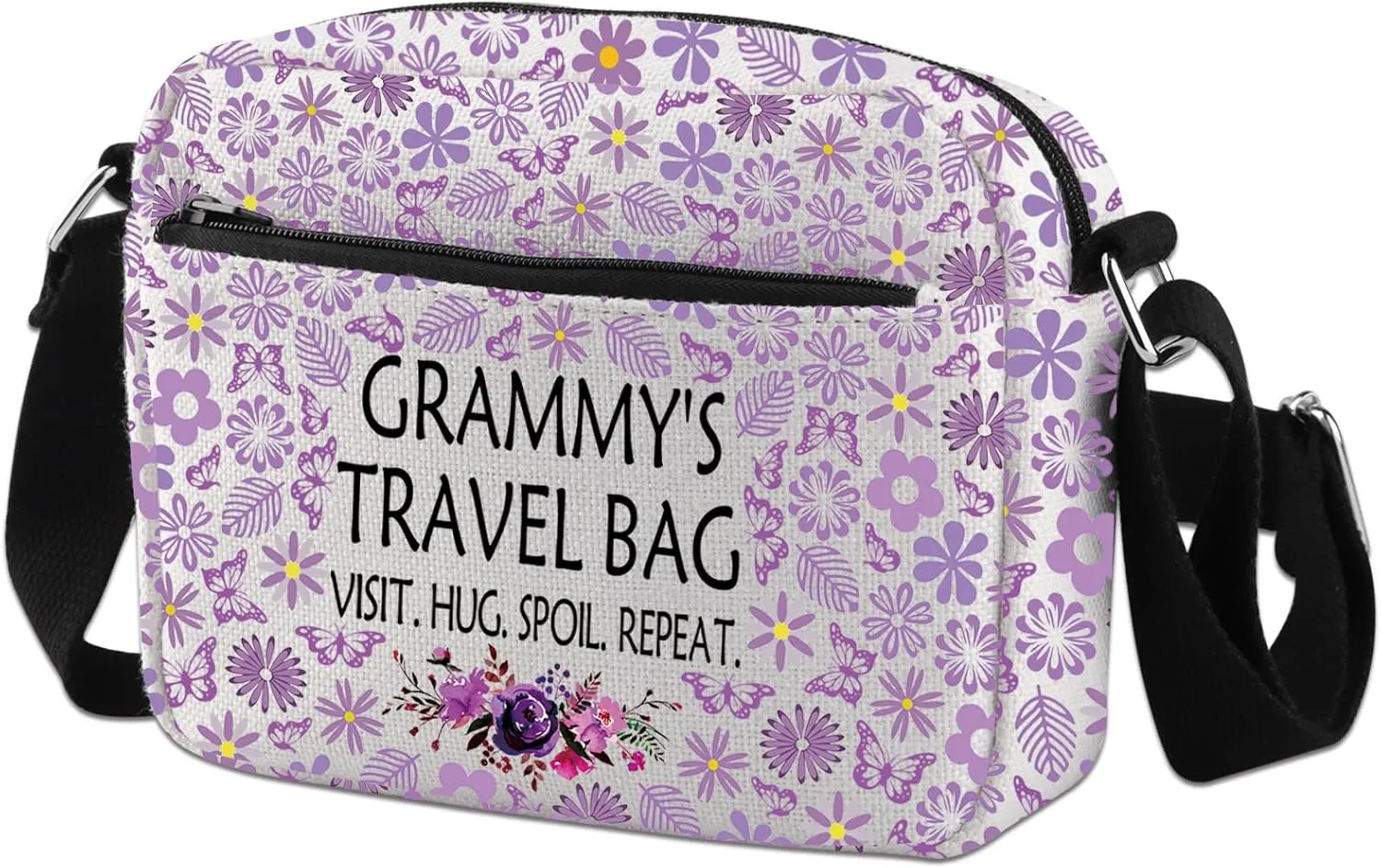WCGXKO Mother’s Day Gift Grandma Birthday Gift Mother’s Day Merchandise Tote Bag Travel Bag For Grandma