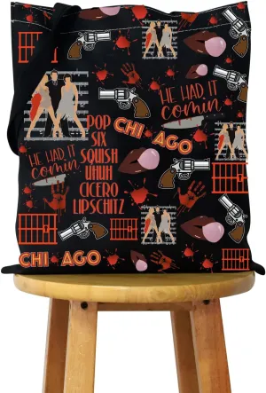 WCGXKO Musical Gift Musical Inspired Gift Six Squish Uh Uh Cicero Lipschitz Cosmetic Bag (Chi tote)
