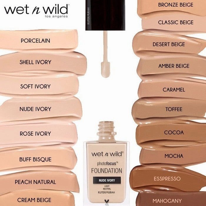 Wet n Wild Photo Focus Foundation Matte Rose Ivory