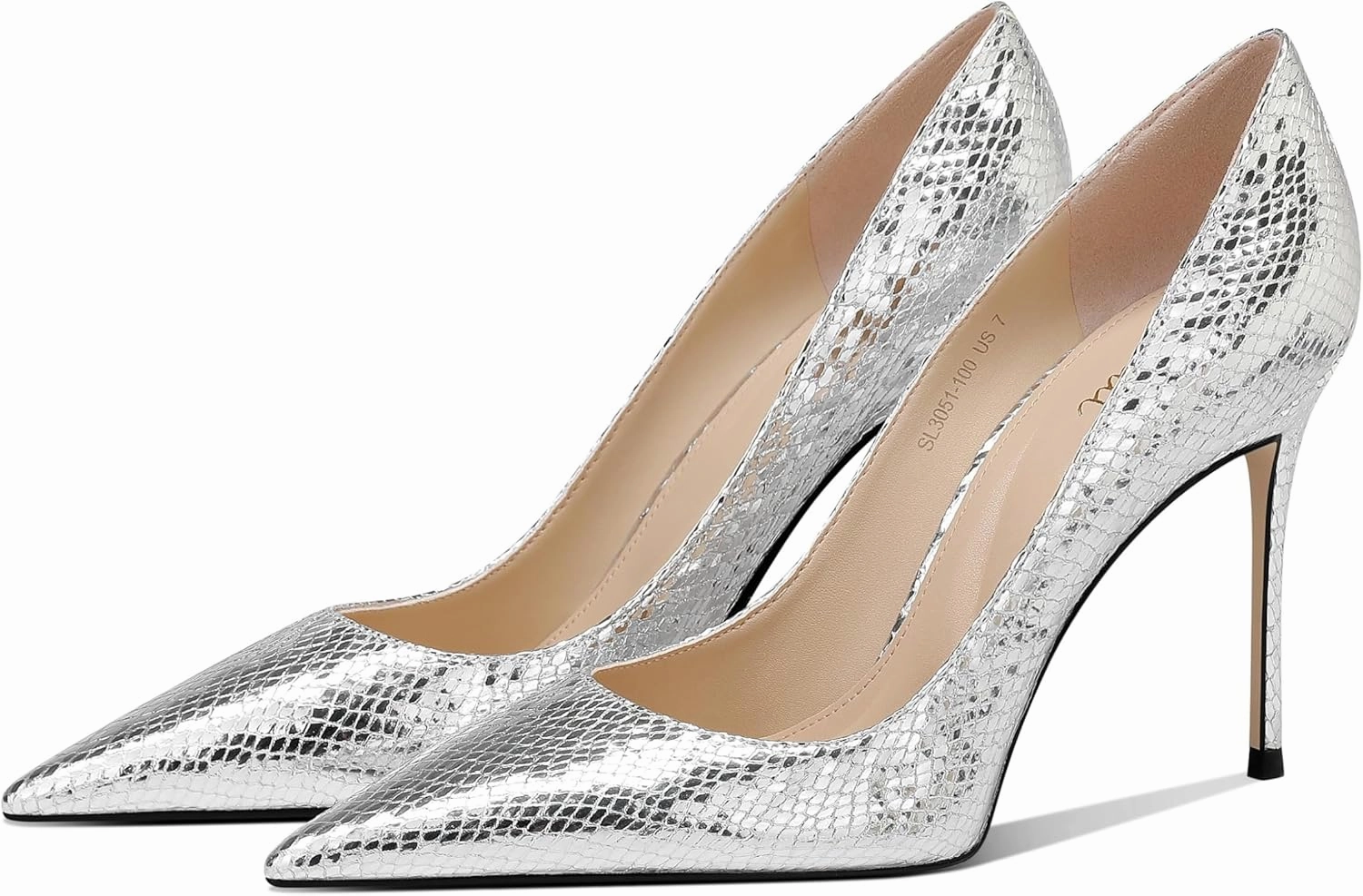 Women's High Heel Pumps Elegant Stiletto Heels with Cushioned Insole for Party and Office Comfortable Slip-On Design Ideal for Formal and Casual Occasions