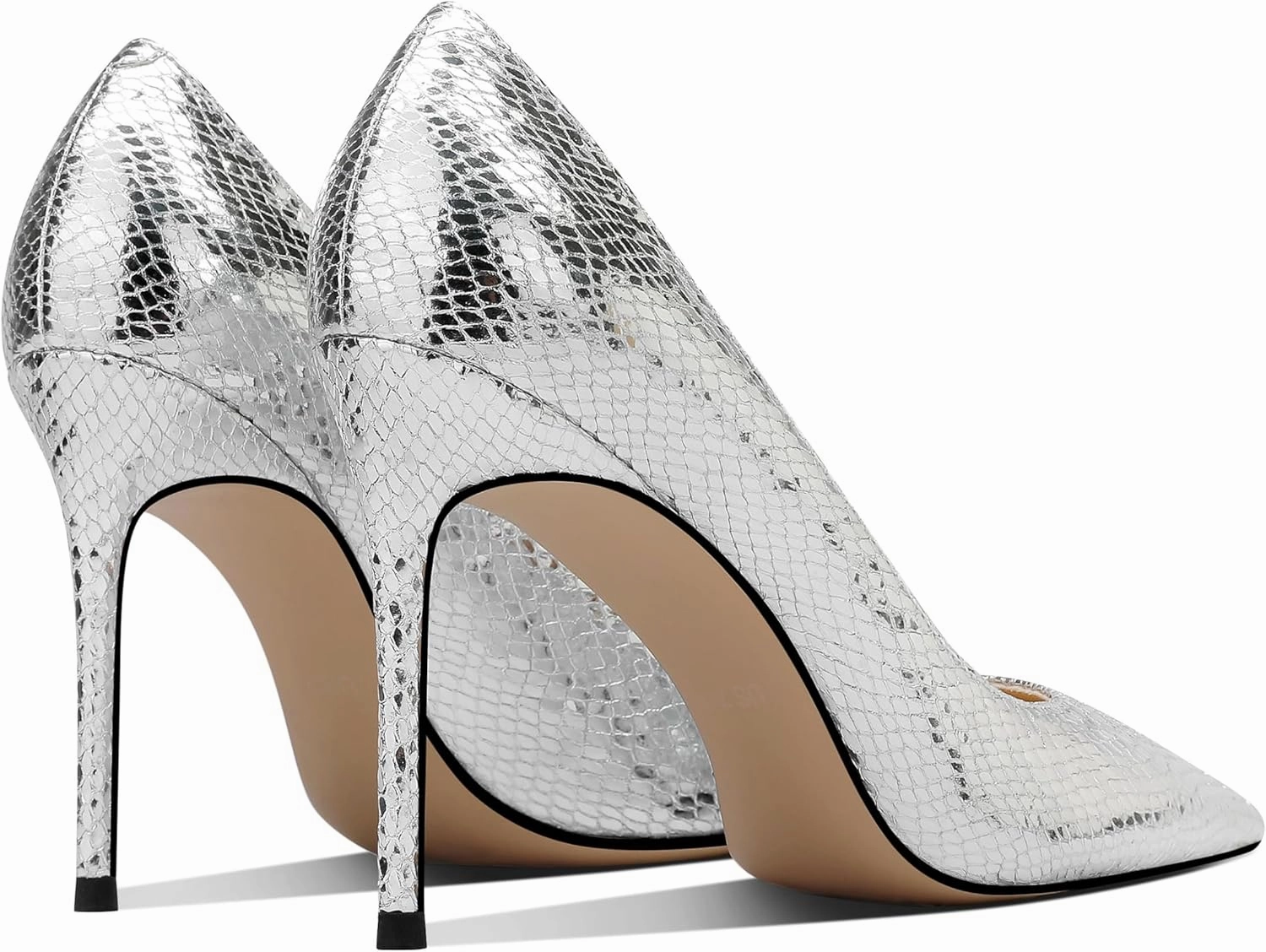 Women's High Heel Pumps Elegant Stiletto Heels with Cushioned Insole for Party and Office Comfortable Slip-On Design Ideal for Formal and Casual Occasions