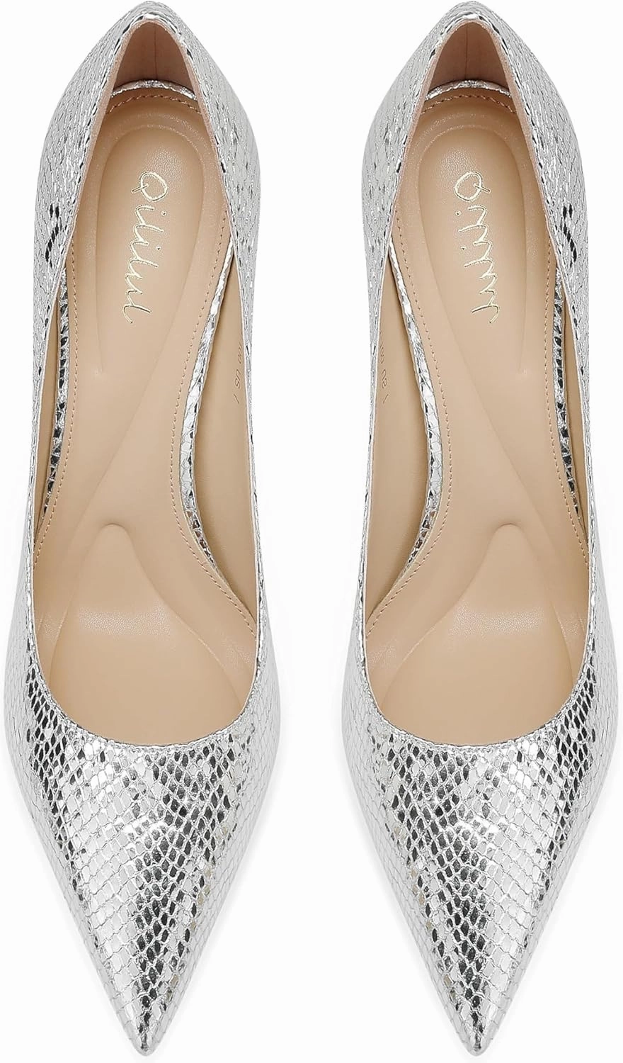 Women's High Heel Pumps Elegant Stiletto Heels with Cushioned Insole for Party and Office Comfortable Slip-On Design Ideal for Formal and Casual Occasions