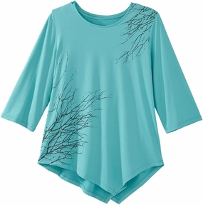 Women’s Open-Back Adaptive Asymmetrical Hem Top