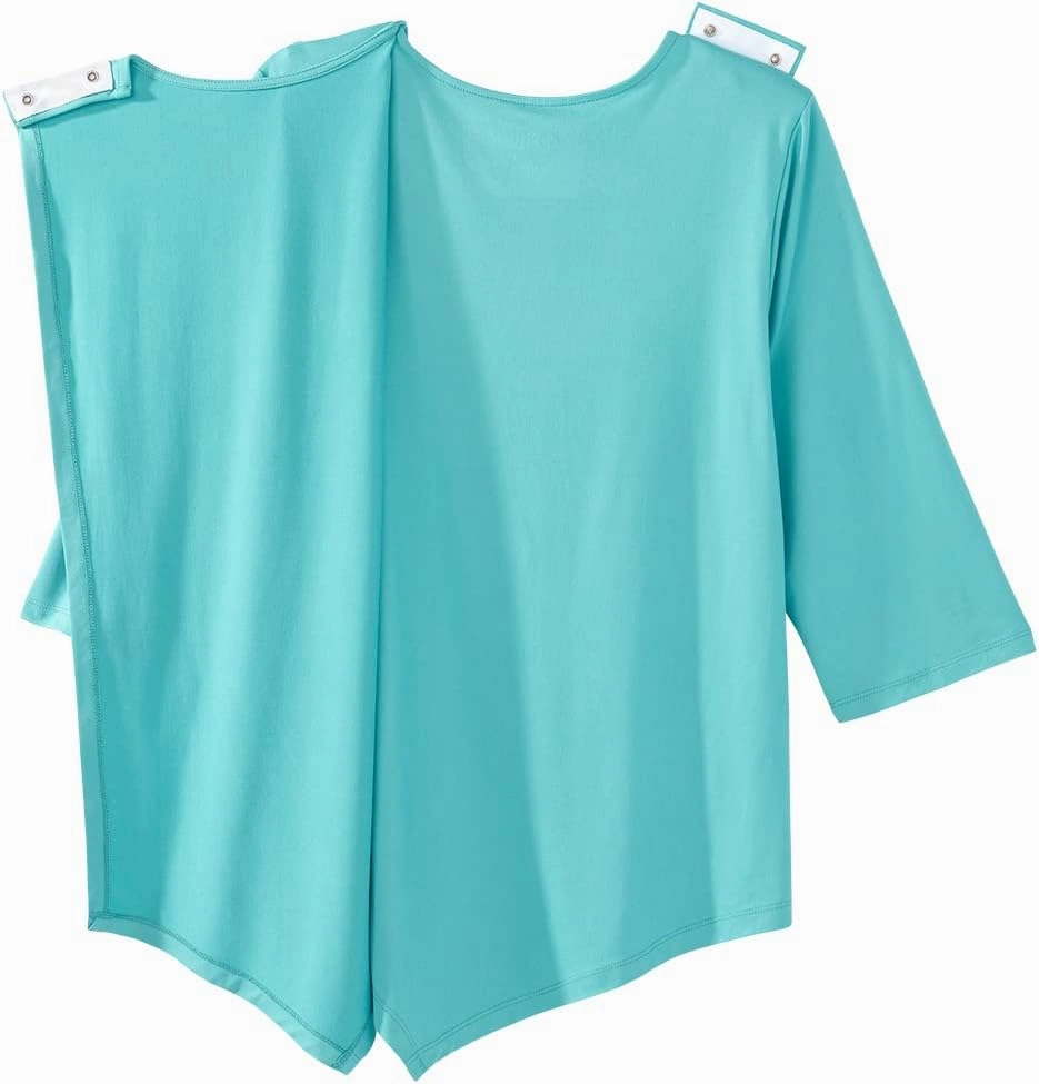 Women’s Open-Back Adaptive Asymmetrical Hem Top