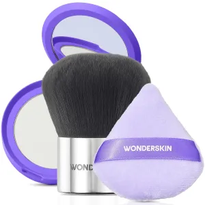 Wonderskin FYP Filter Powder with FYP Powder Puff and Kabuki Brush