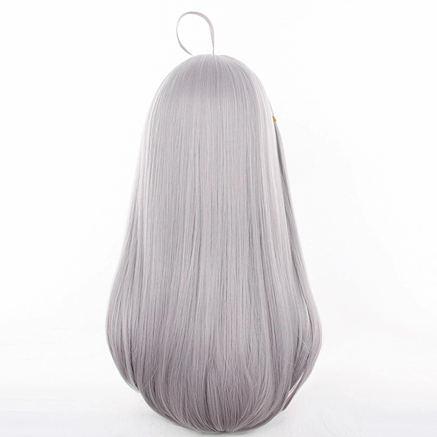 XiongXiongLe Alya Wig Cosplay Off White Pink Long Straight Hair Wig for Adult Cos Anime Role Alisa Party Halloween Christmas(Alya)