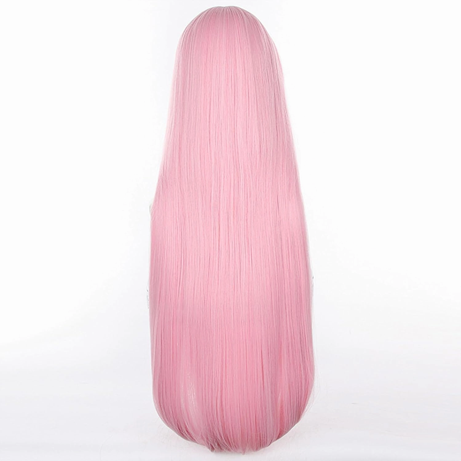 XiongXiongLe Anon Chihaya Wig Cosplay Anime Halloween Long Straight Pink Hair Wigs for Cos Party Halloween Christmas Daily Wear