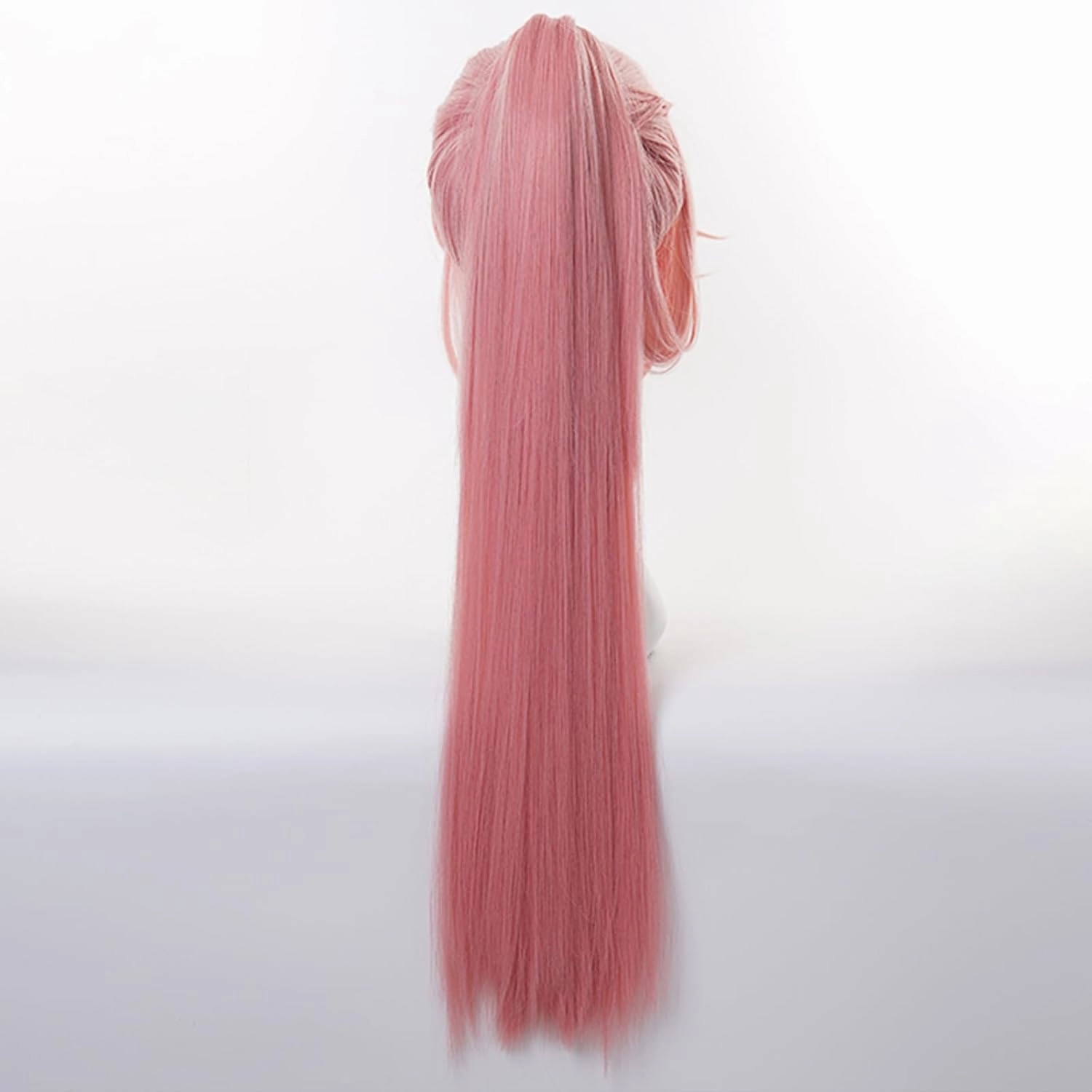 XiongXiongLe Cherry Cosplay Wig Women Costumes Pink Long Ponytail Hairs Replacement Wigs for Adult Cos Anime Party Cosplay Halloween Christmas Comic(Cherry)