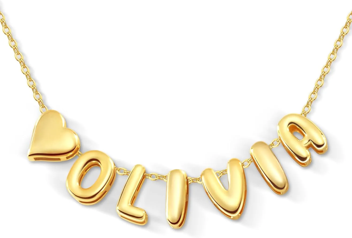 Yopicks Custom Initial Necklace, Personalized Name Necklaces for Women 14K Gold Plated Letter Necklace Name Necklace Mama Necklace | Graduation Gifts Birthday Gifts for Women