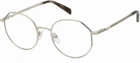 Zadig&Voltaire Unisex Eyeglass Frame Vzv386 Shiny Light Gold 50/19/135 Women's Sunglasses, 0594 ORO Chiaro Lucido, 50, 0594 Oro Chiaro Lucido, 50