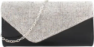 ZLMBAGUS Evening Clutch Purse Bag Party Prom Wedding Envelope Crossbody Handbags