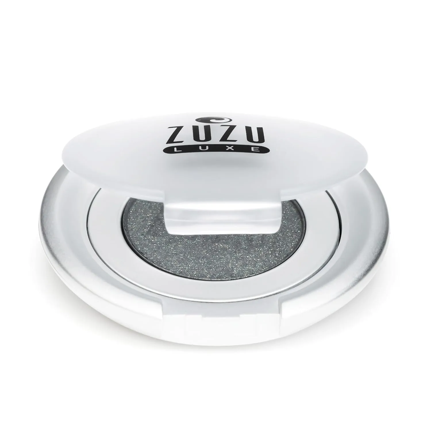 Zuzu Luxe Mineral Eyeshadow (Gem - Charcoal Black/Gold Shimmer), Richly pigmented, velvety smooth formula. Natural, Paraben Free, Vegan, Gluten-free, Cruelty-free, Non GMO, 0.07 oz,